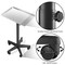 Saloniture Aluminum Salon Instrument Tray, Heavy-Duty Metal Rolling Base